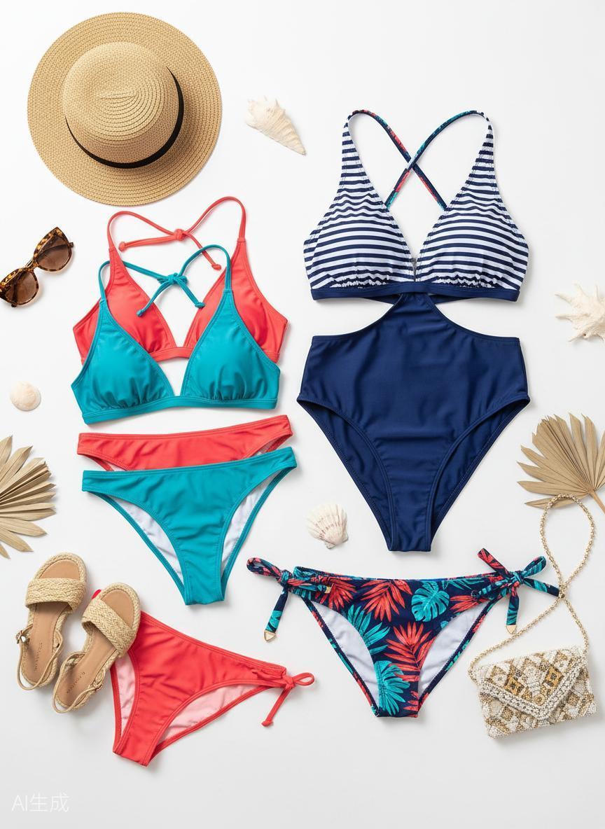 Swimwear manufacturing - bikinis, one-piece, beach shorts